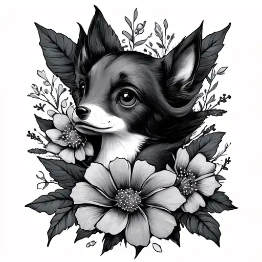 Little Dipper With A Floral Twist