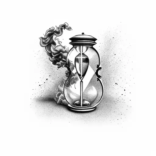 Smoke Filled Hourglass