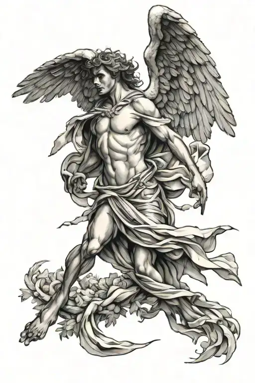 Icarus Falling Angel