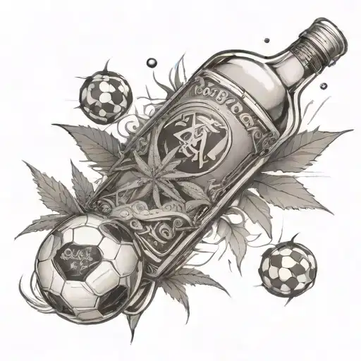 Money Soccer Weed Vodka