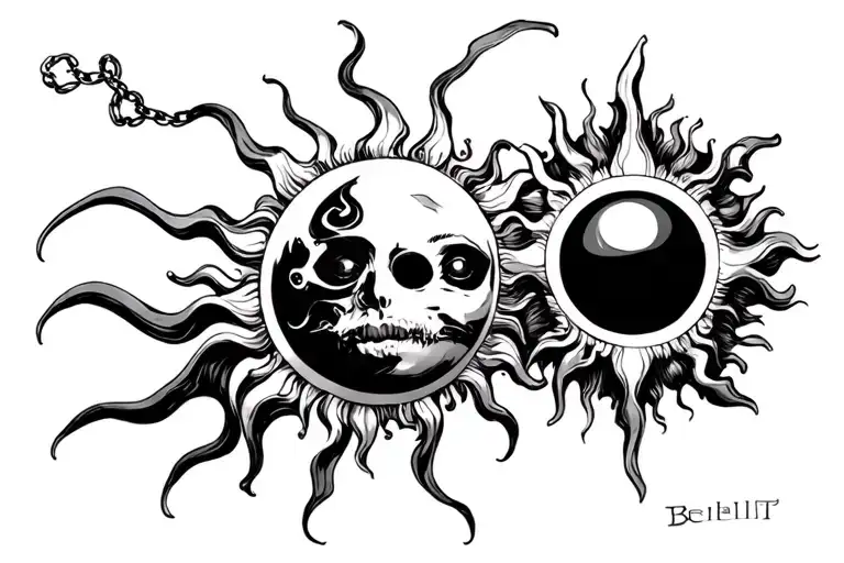 Behelit Necklace Around The Sun