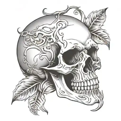 Skull Wall Being Built