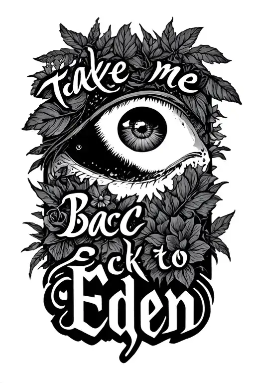 Sleep Token Logo With Take Me Back To Eden Lyrically