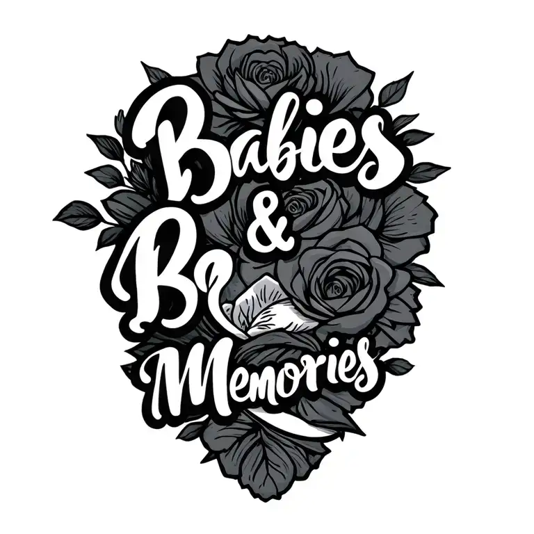 Babies & Memories Slogan Written