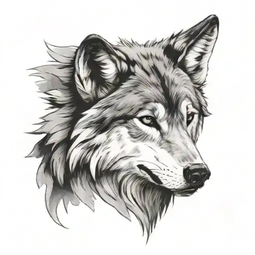 Wolf Looking Forward