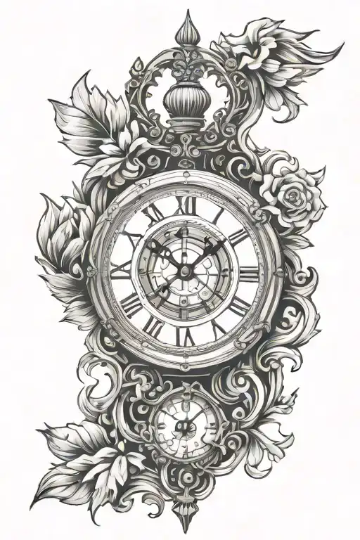 Clock Love Symbol
