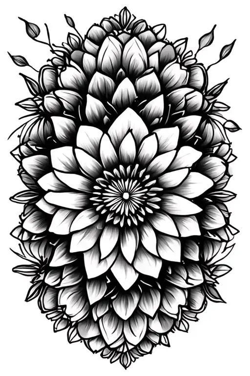 Mandala Floral Design