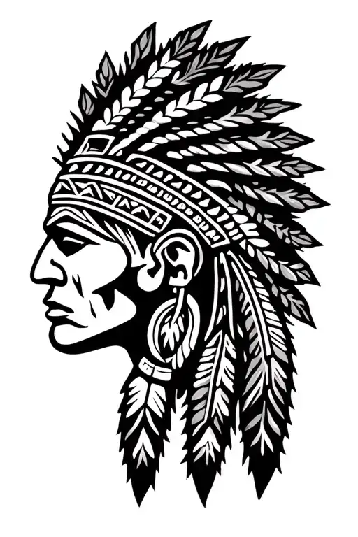 Taino Indian Tribal Stamp