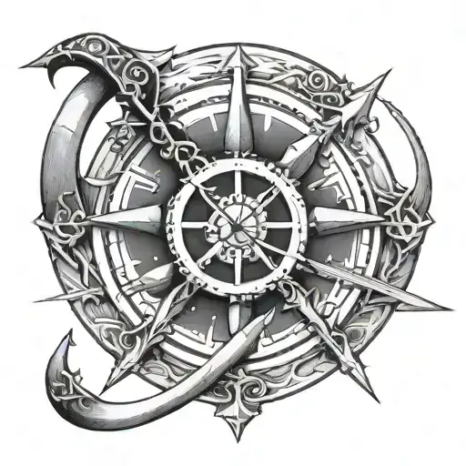 Cancer And Sagittarius Symbol