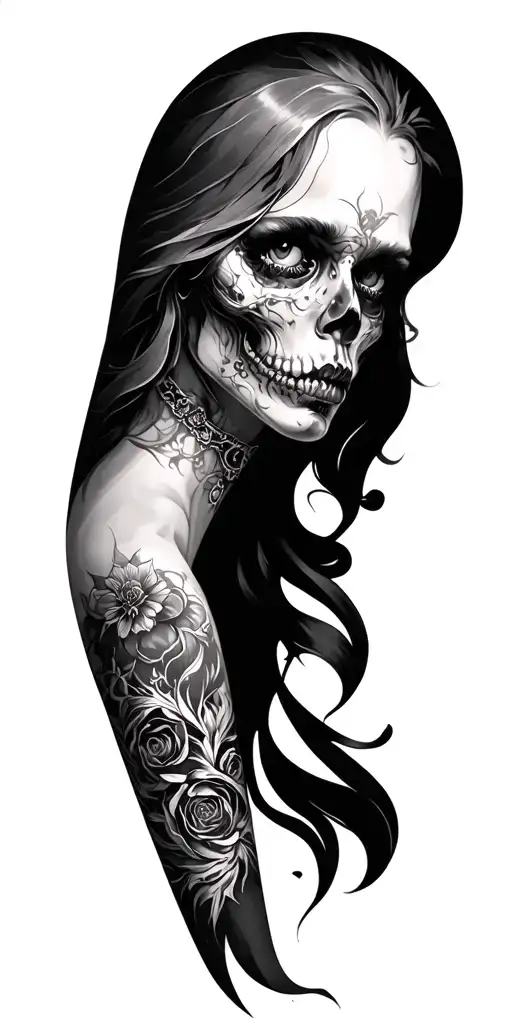 Gothic Victorian Style Arm