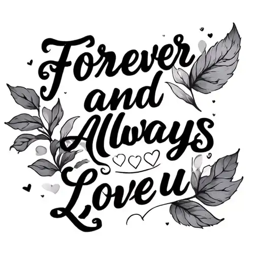 Forever And Always Love You'