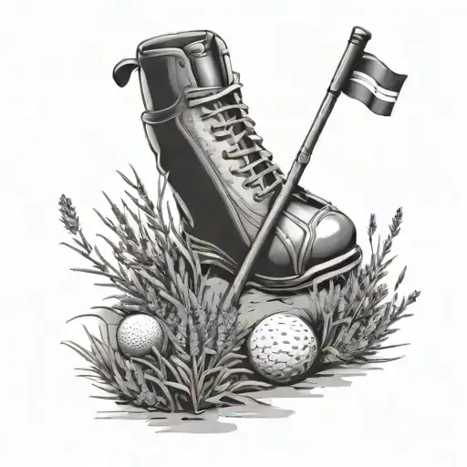 Golf And Lavender