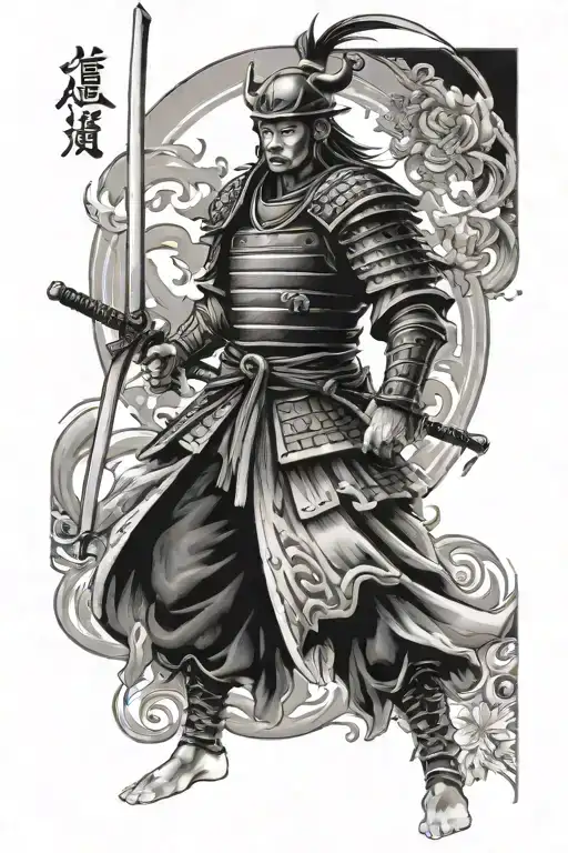 Family Samurai Warrior