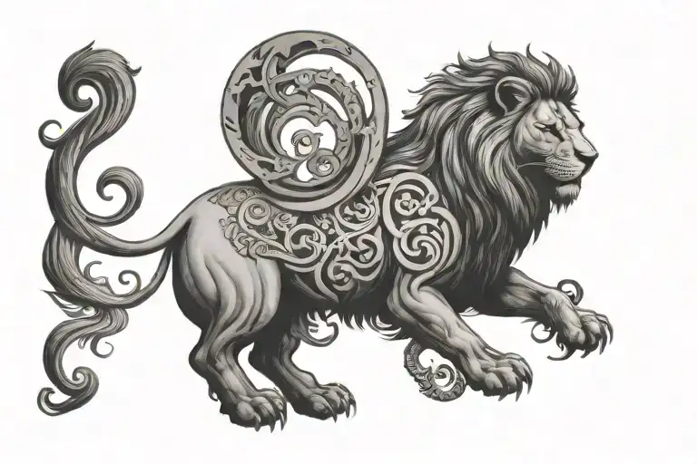 Lion And Capricorn Symbol