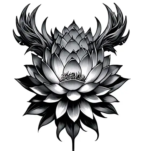 Vaulknut With Lotus