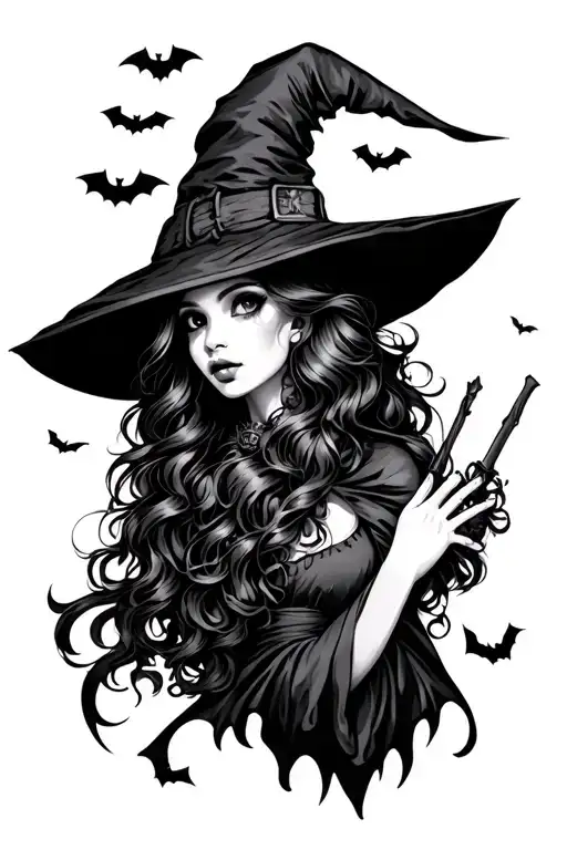 Witch Halloween Girl