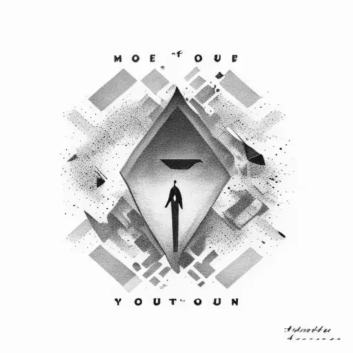 A Quote About The Importance Of Honesty Incorporated Into An Abstract Design