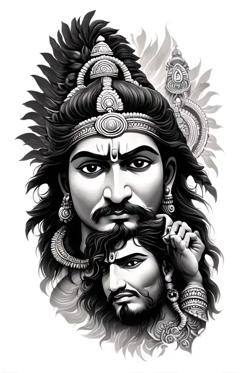 Mahadev And Hanuman