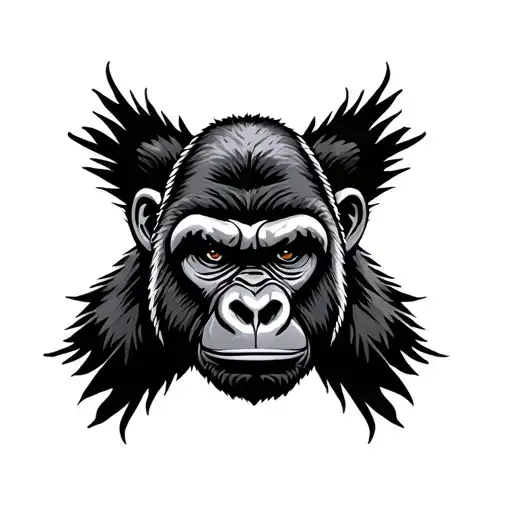 Gorilla Head
