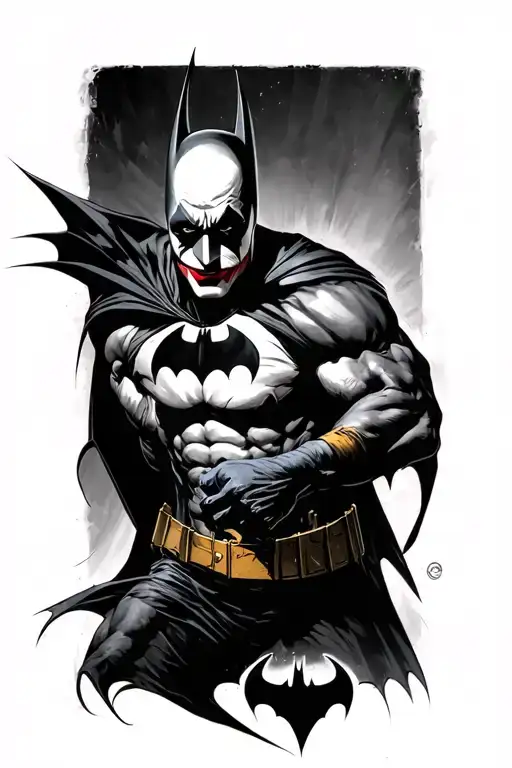 Batman Fighting Joker