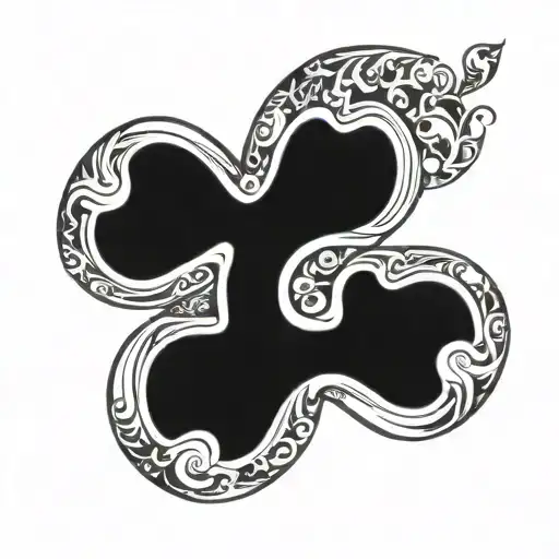 Infinity Symbol With Dog Paw And Heart Made