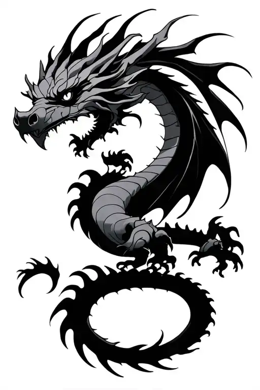 Dragon Silouette