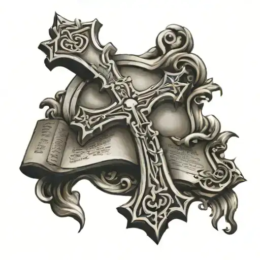 Cross And Bible Verse
