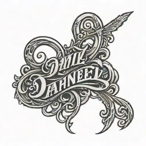 Lettering Daniel