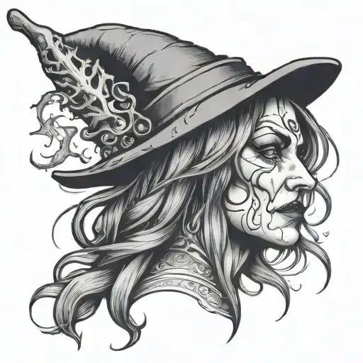 Witch Face Perfil