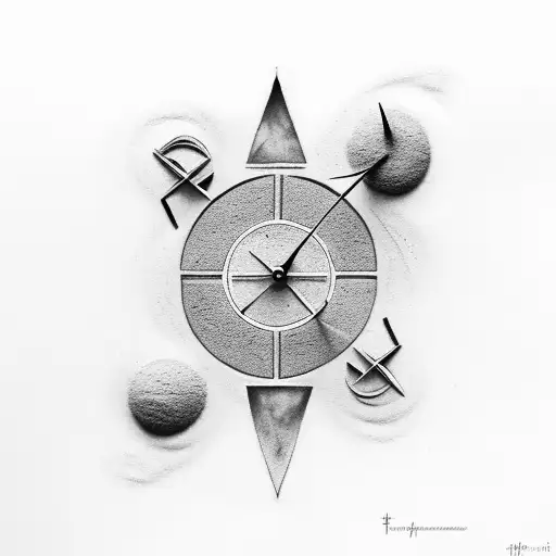 Sand Clock With Name Tajana