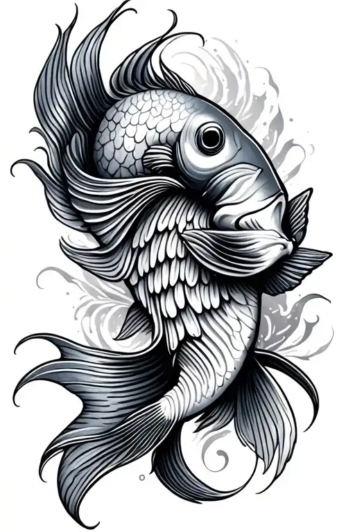 Divya Name Tattoo Fish Transforming