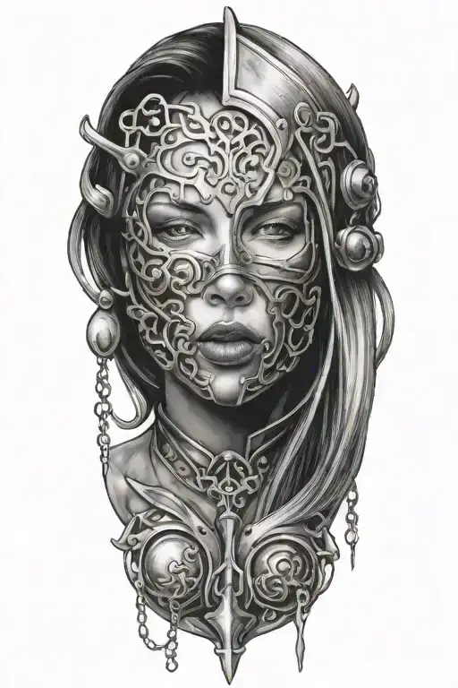 Woman Trapped In Iron Mask