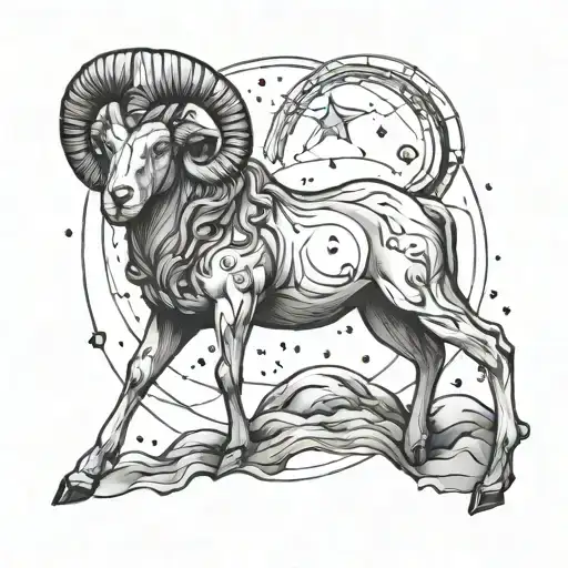 Aries Constellation Surrounded