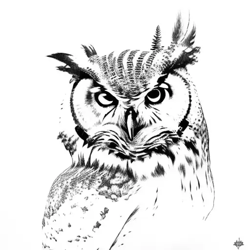 Great Horned Owl Sleeve