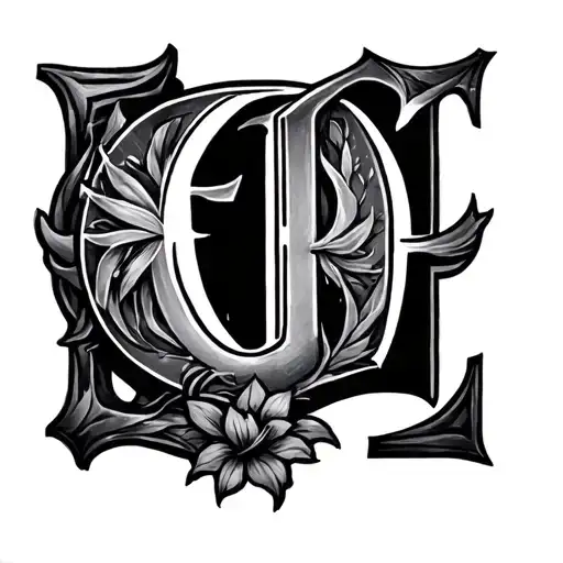 Initials Of My Kids Olp