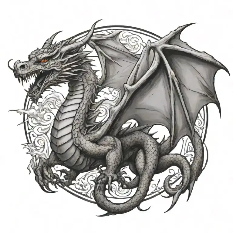 Dragon Flying