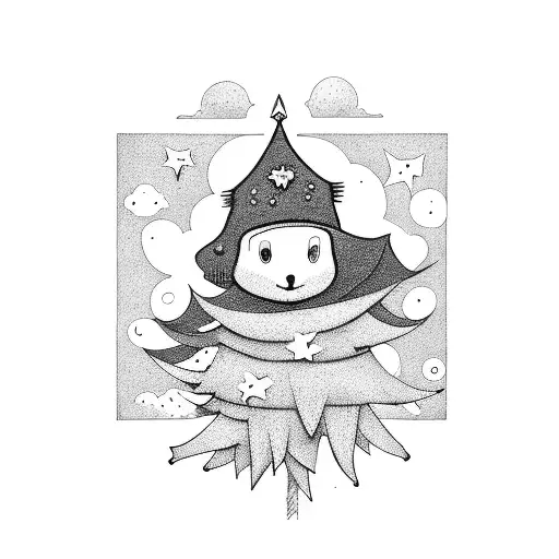 Little Prince On Top Of The Tree