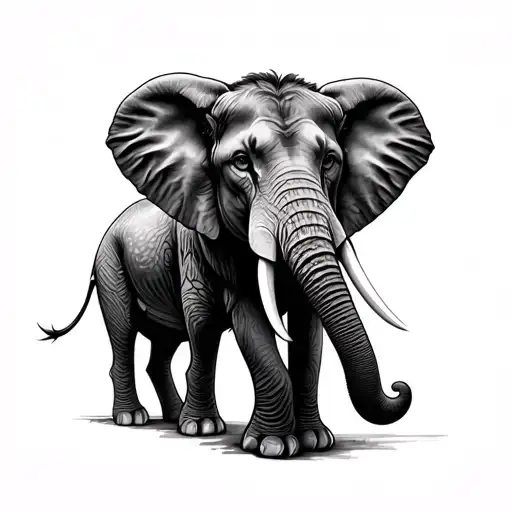 Elephant Giraffe Lion