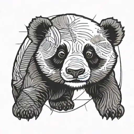 Minimalist Panda