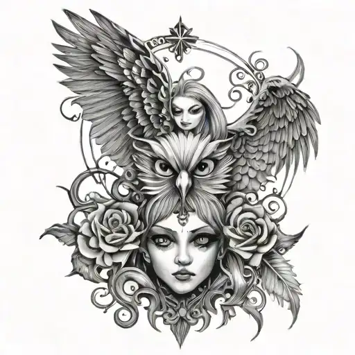 Gothic Seraphim Symmetrical Eyes Everywhere