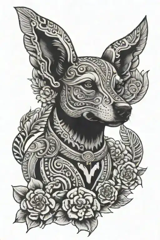 Mayan Wine Idea Involving Dog