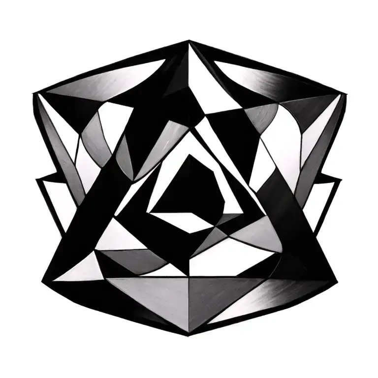 Geometric Shapes Representing