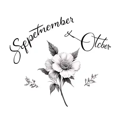 September And October Birth Flowers