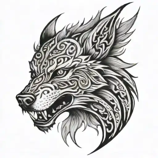 Fenrir Viking Norse Wolf