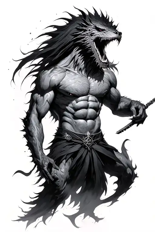 Gatz From The Anime Berserk Hem -Beast Realism