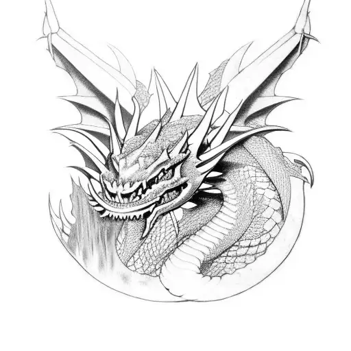 Dragon Themed Sleeve