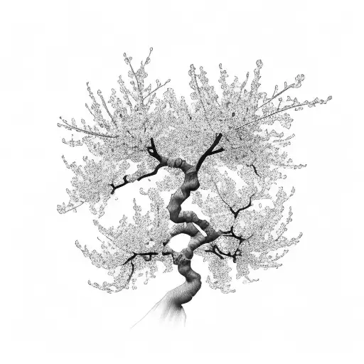 Cherry Blossom Tree Of Life