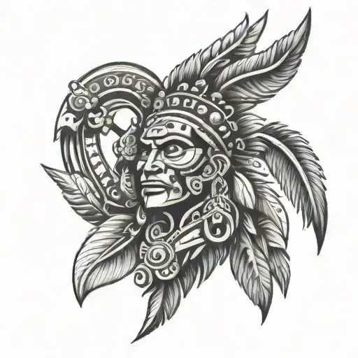 Indian Totem Pole Inspired