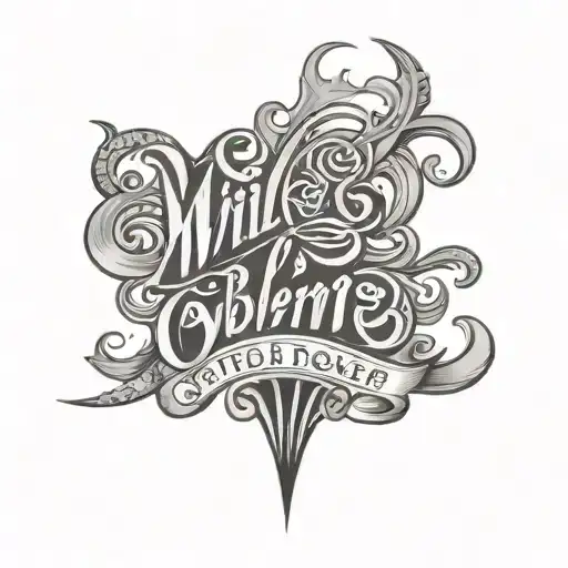 Lettering Wilmer