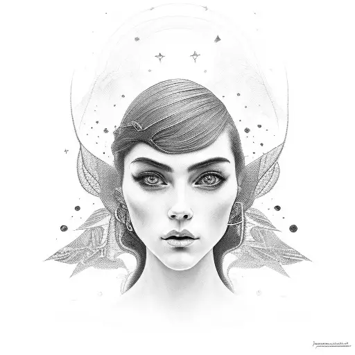 A Portrait Of Paloma With A Divine Aura